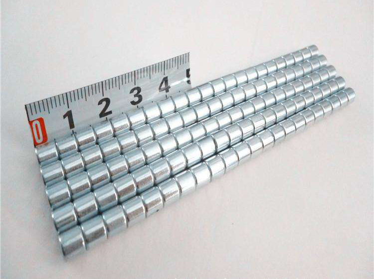 Galvanized Cylindrical NdFeB Power Magnets