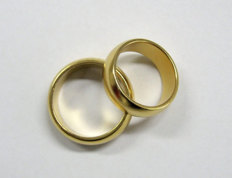 Gold-plated Neodymium Ring Magnets