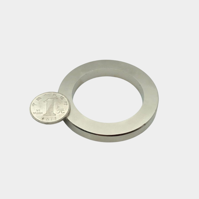 2.5 inch ultra strong pull ring magnet 65mm x hole 46mm x 8mm