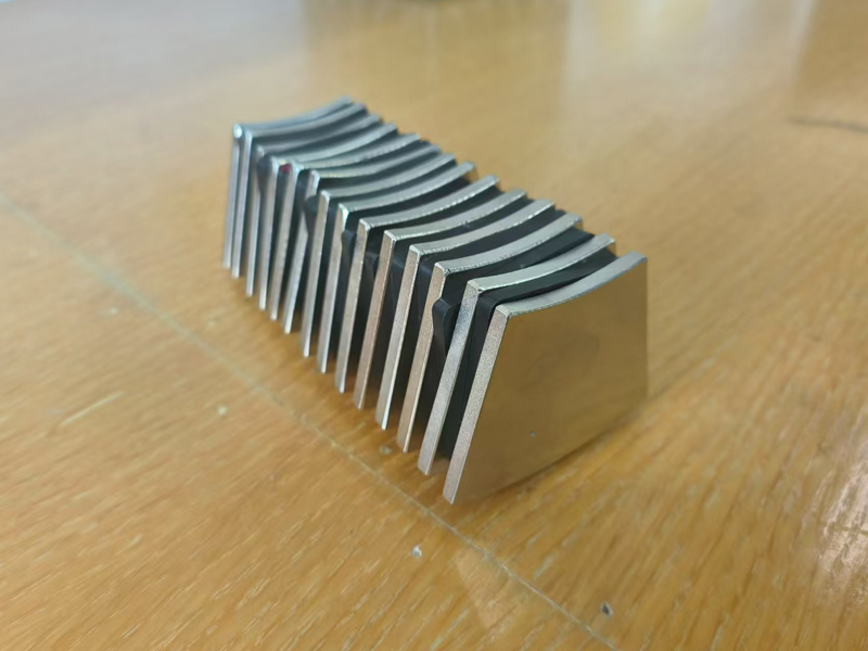 Exclusive customized neodymium wedge shaped powerful magnets for Indian customers