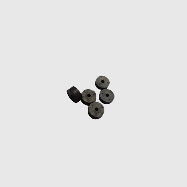 Single-sided 6-pole plastic ferrite magnet ring 9.