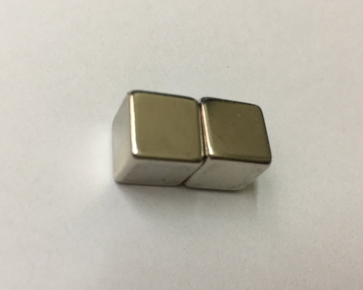 Square nickel-plated neodymium magnets