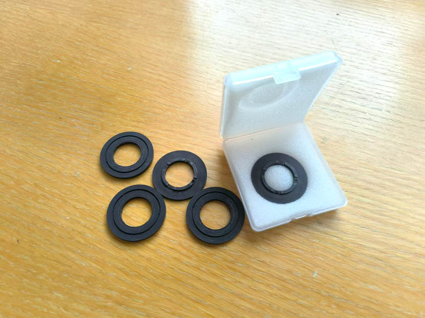 34.1x18x3mm single-sided multi-pole magnetized injection-molded ferrite ring