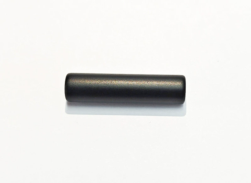 High strength magnetism black hollow cylindrical magnet 7.5x3x30mm