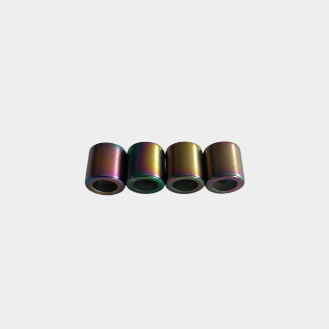 Colorful coated NdFeB hollow cylinders for magnetic pens D9.5mm