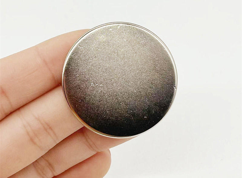 2 inch round rare earth neodymium magnet size reference
