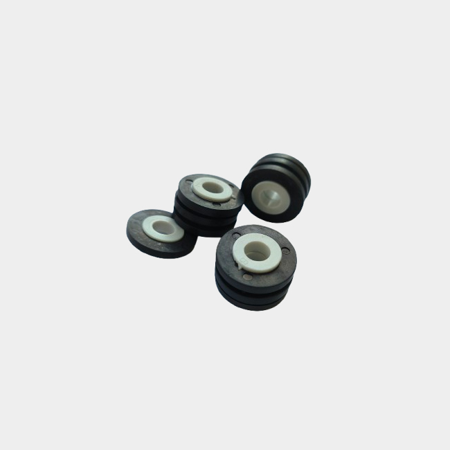 Single sided 8 poles injection molded ferrite magnet ring Single sided 8 poles injection molded ferrite magnet ring