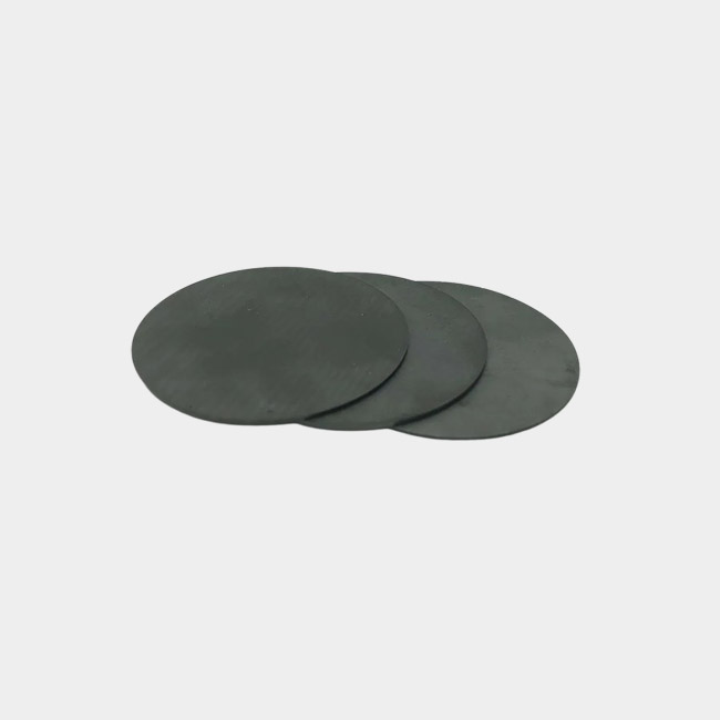 Thin ferrite magnet with diameter greater than 2 inch 52x1 Thin ferrite magnet with diameter greater than 2 inch 52x1